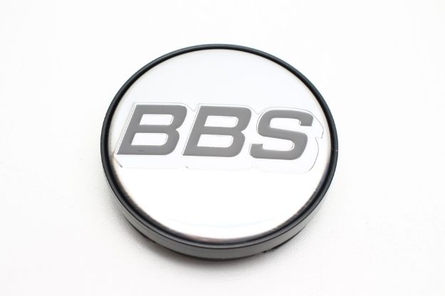 Picture of 1x BBS 56mm Cap Chrome with Grey/Silver Logo 10023599