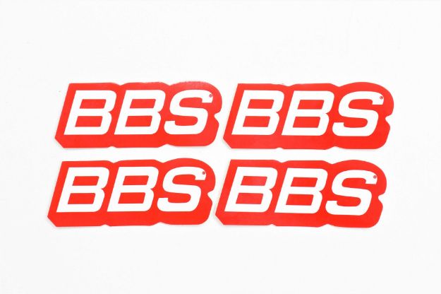 Picture of 4x BBS Wheel Stickers 60mm