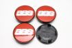 Picture of 4x BBS 70mm Caps Red with Silver Logo 10023605