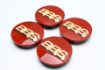 Picture of 4x BBS 70mm Caps Red with 3D Gold Logo 56.24.120