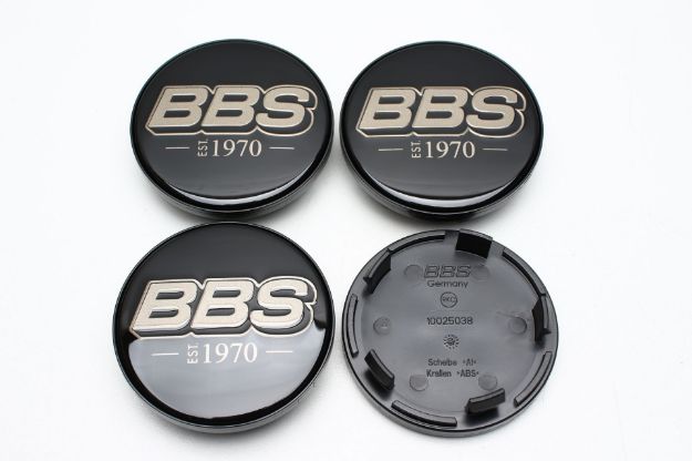 Picture of 4X BBS 70MM Caps Black with Black/Bronze Logo 10025038