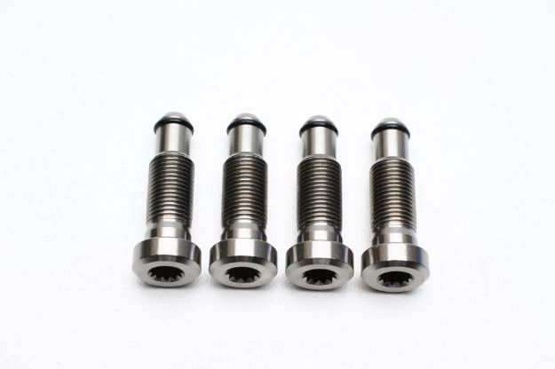Picture of 4x Titanium Bolt in Valves for BBS RS2 & Jaguar Wheels. NOT AVAILABLE UNTIL FURTHER NOTICE