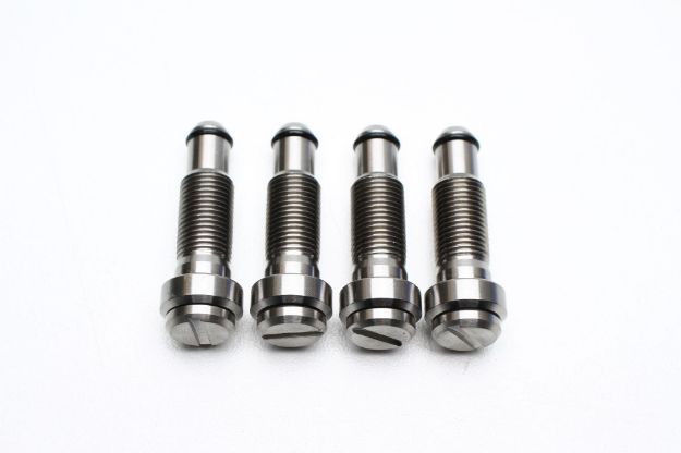 Picture of 4x Titanium Bolt in Valves & Dust Cap for BBS RS2 & Jaguar Wheels