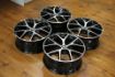 Picture of BBS SR ALLOY WHEELS 18"X 8" 5X120 ET44 BLACK DIMOND CUT VW Transporter T5/T6 BMW 3